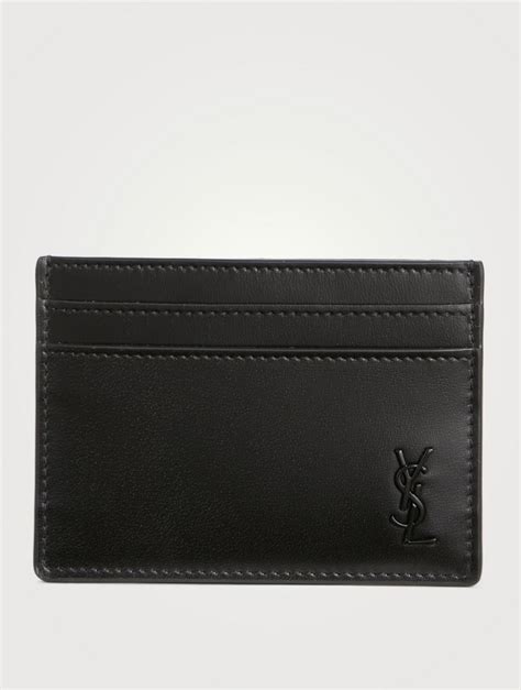 mens card holder ysl